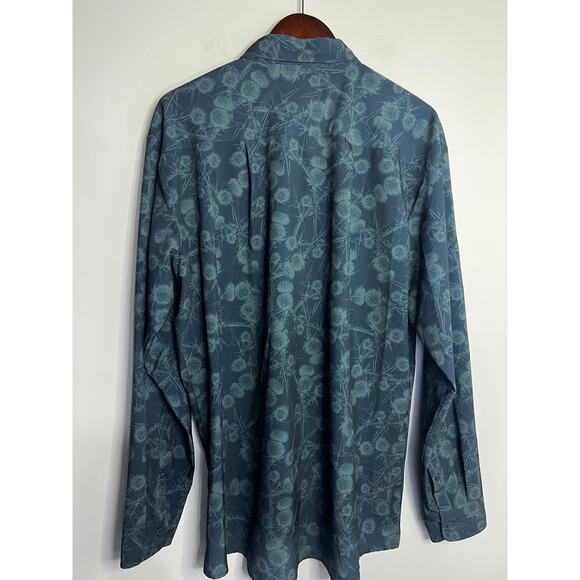 William Murray Long Sleeve Golf Button Up Shirt - Size XL - Picture 5 of 6